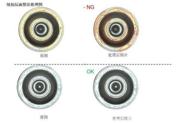 紐扣表面缺陷自動化檢測設備